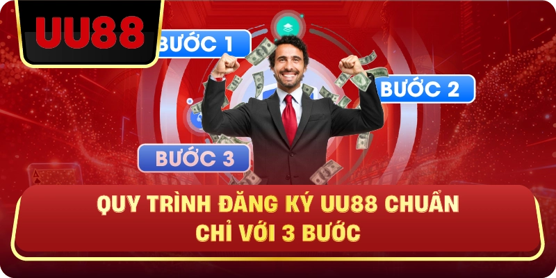 Quy Trình Đăng Ký UU88 Chuẩn Chỉ Với 3 Bước